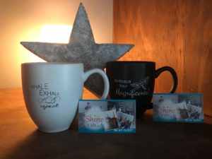 Shine Yoga Coffee Mugs